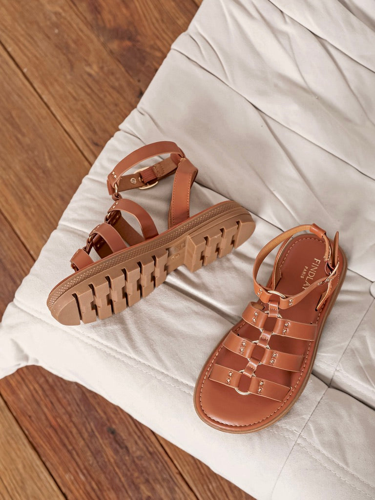 Sandales Ambre - CAMEL