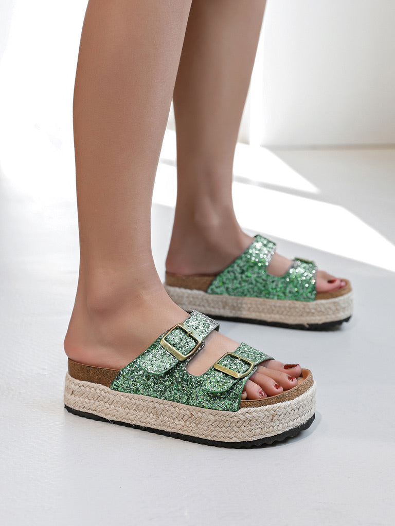 Sandales Maena compensées