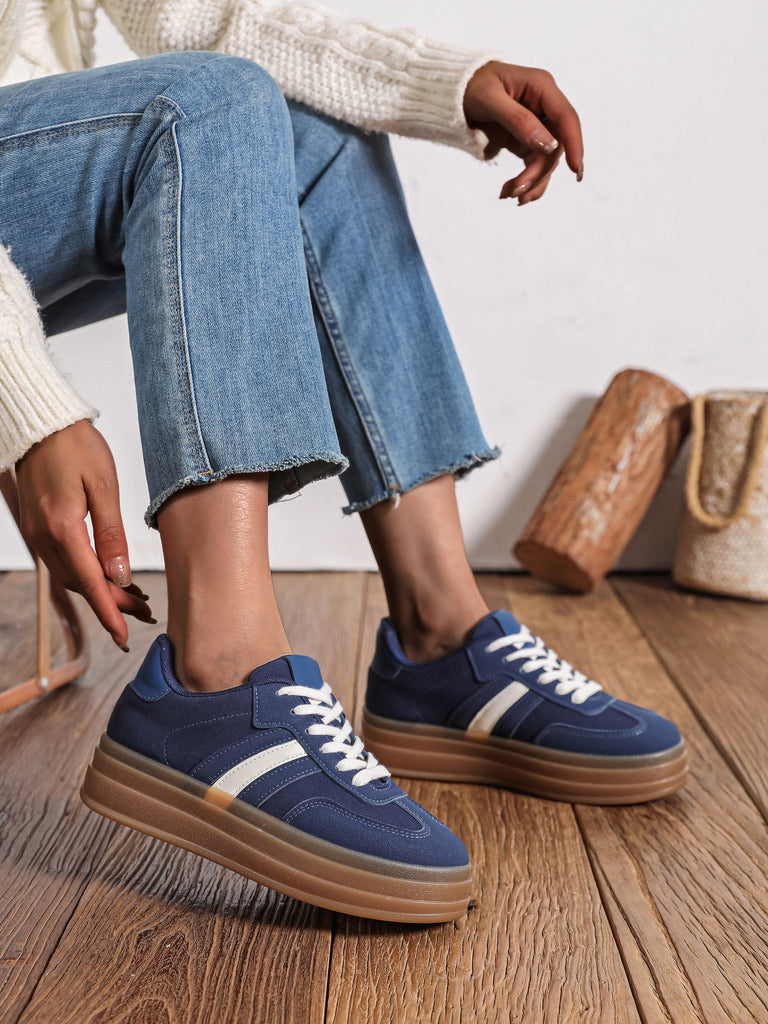 Baskets Naomia NAVY
