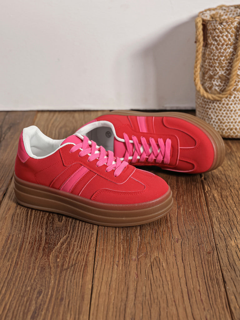 Baskets Naomia RED