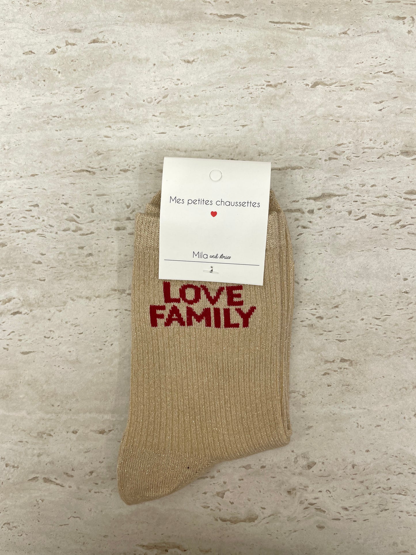 Chaussettes Love Family