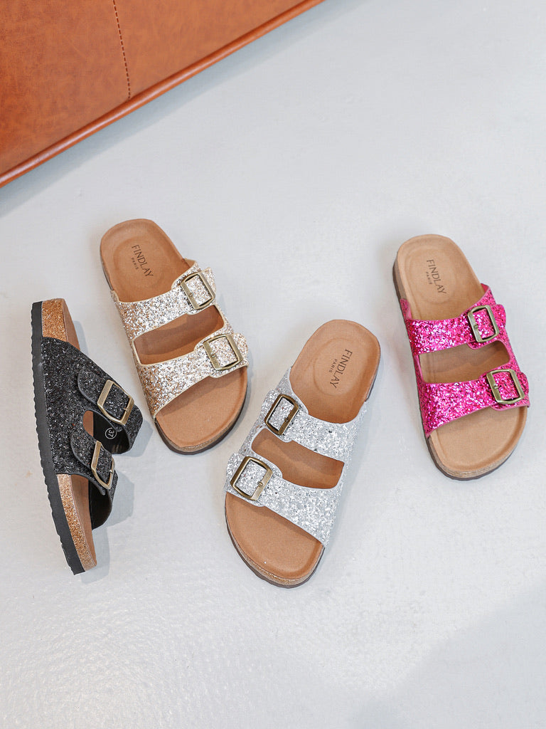 Sandales Maena pailletées