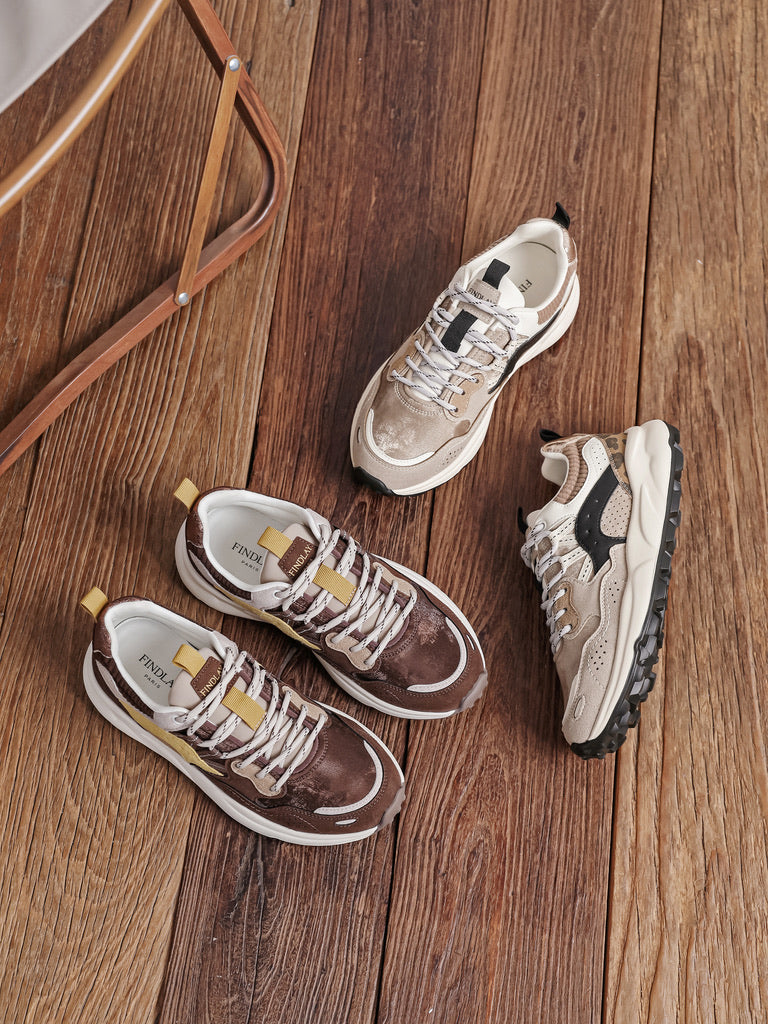 Baskets Chunky - BEIGE
