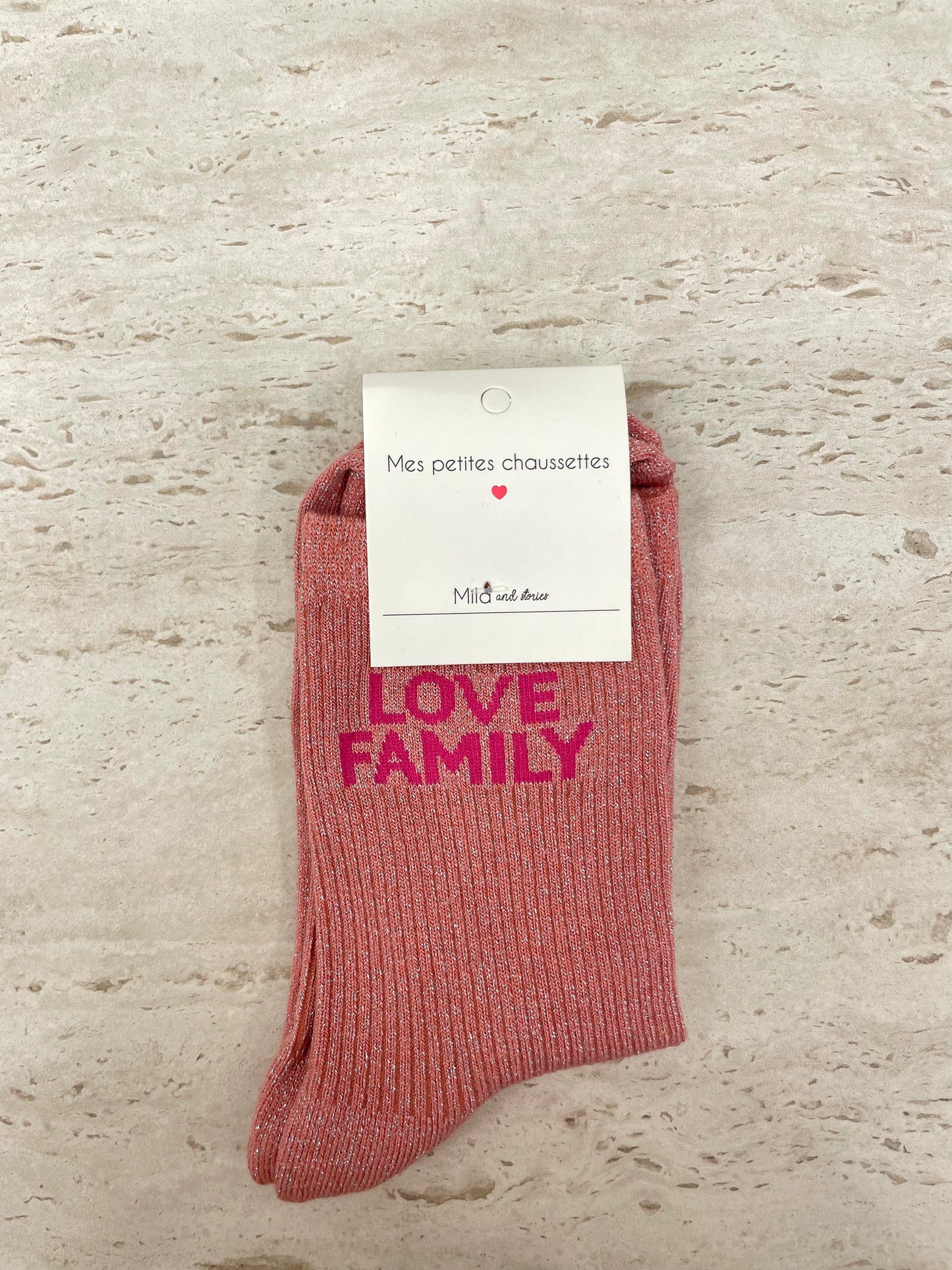 Chaussettes Love Family