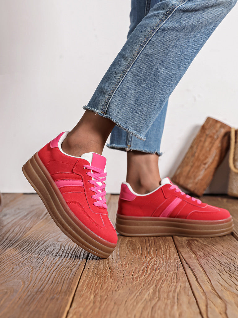 Baskets Naomia RED