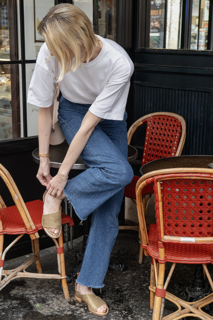 Sandales Myma dorée