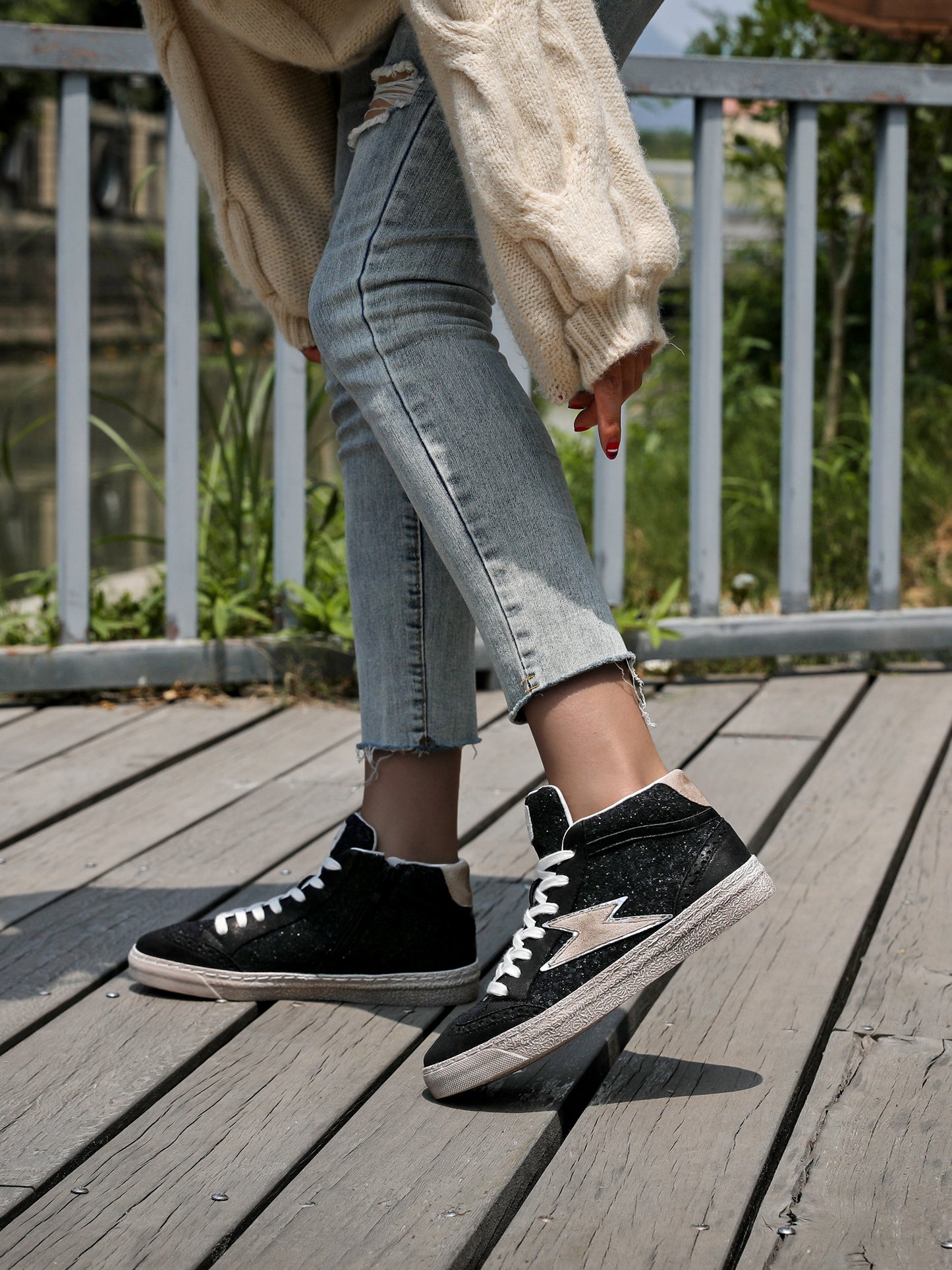 Baskets Pauly montante