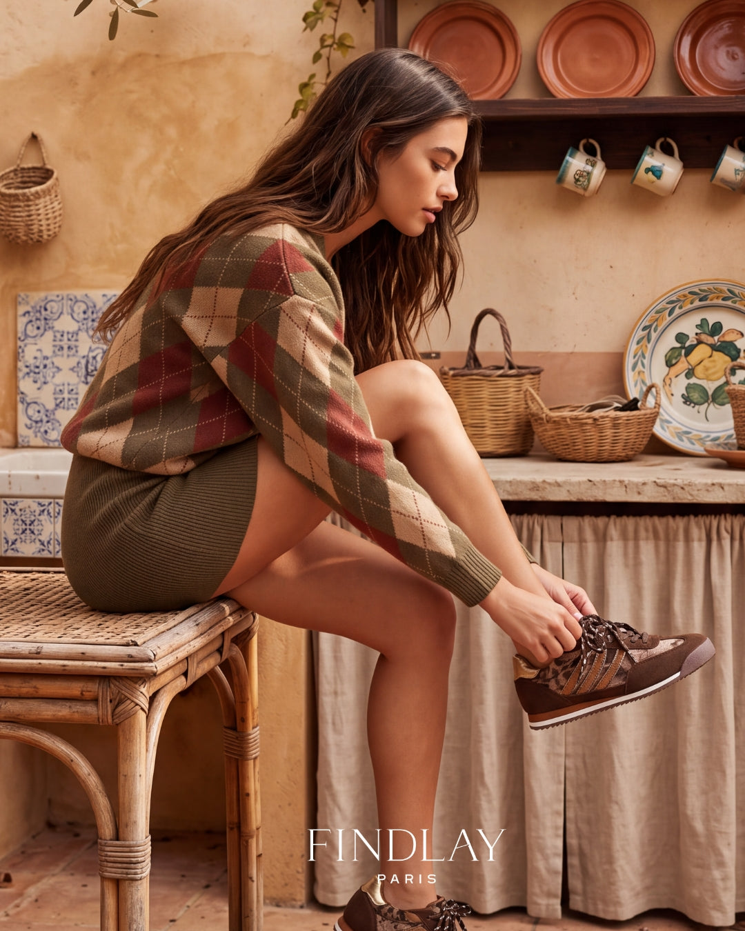 Baskets Pona - MARRON