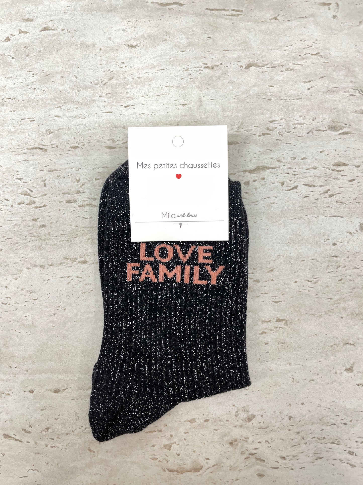 Chaussettes Love Family