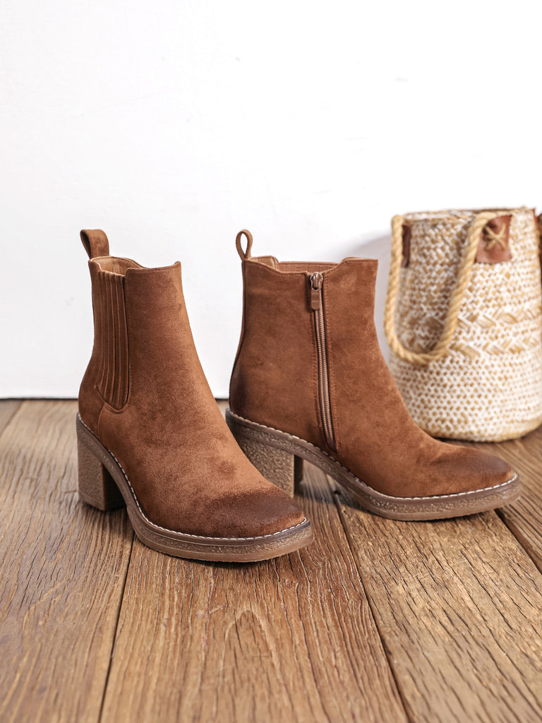 Bottines Caramel