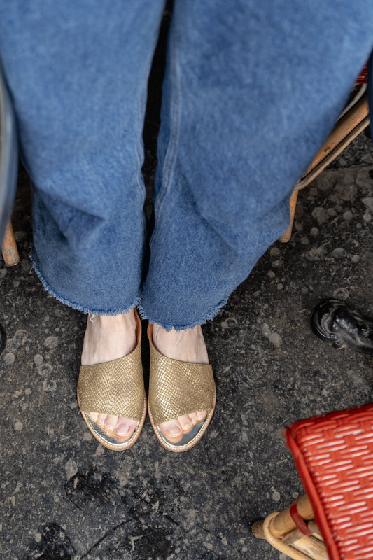 Sandales Myma dorée