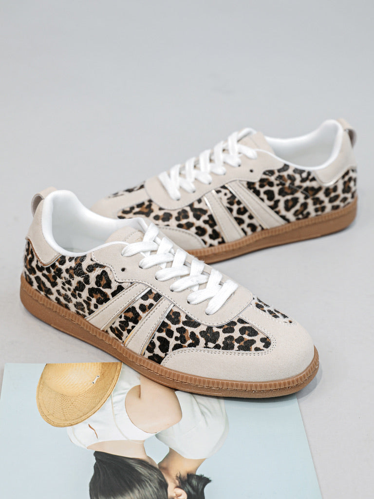 Baskets Lucas léopard