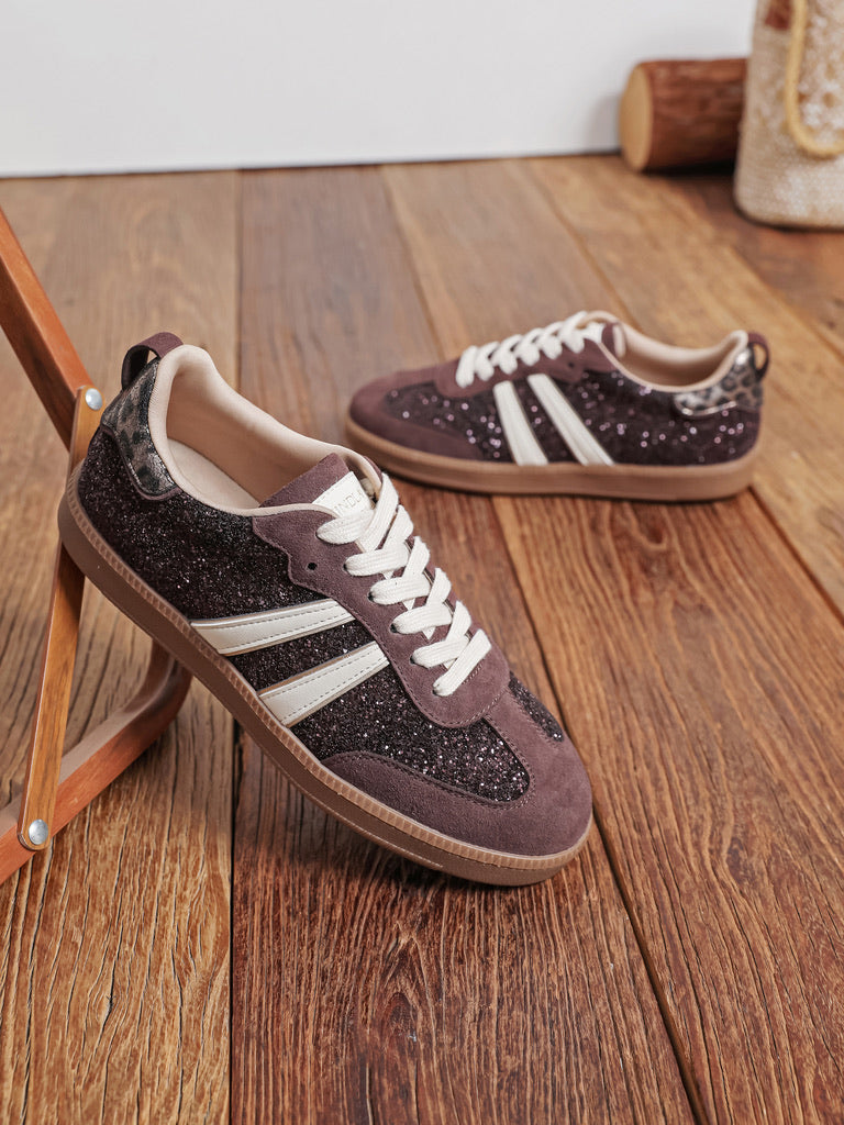 Baskets Franie - MARRON