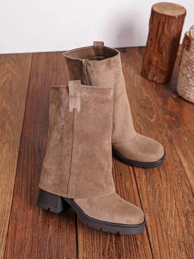 Bottes Almaya - TAUPE