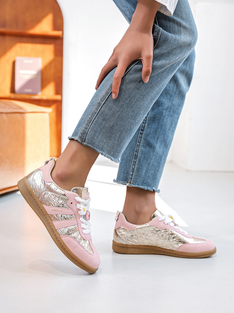 Baskets Lucas avec bijoux