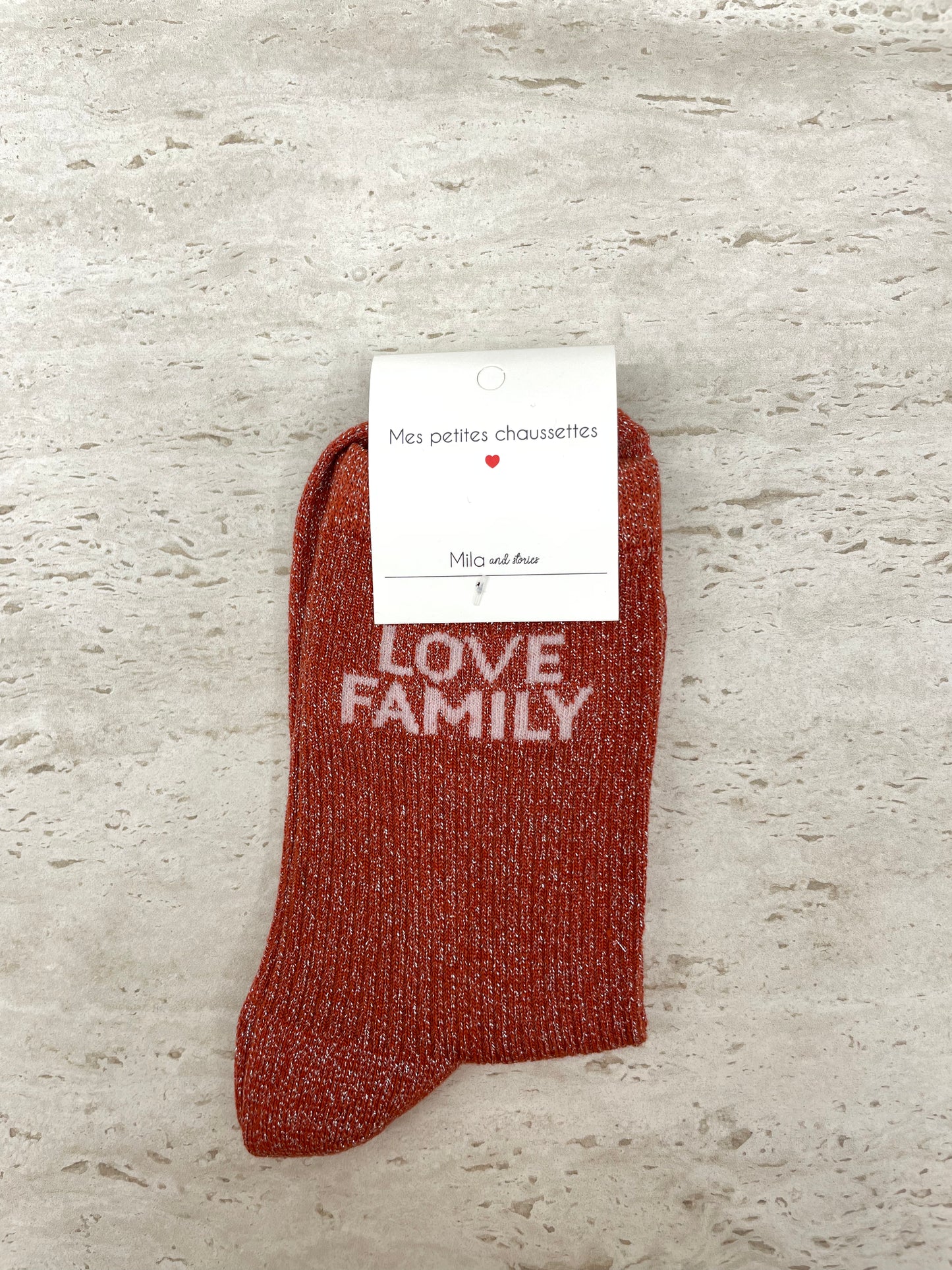 Chaussettes Love Family