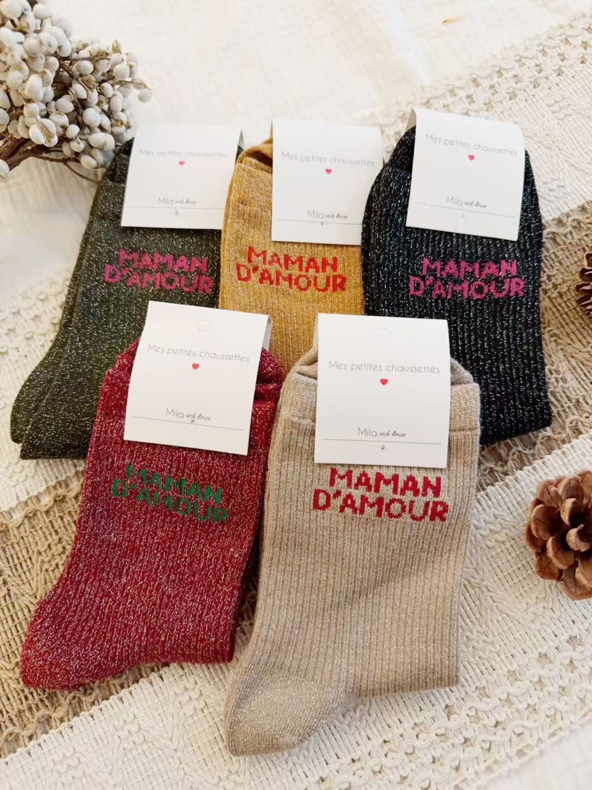 Chaussettes Maman D'Amour