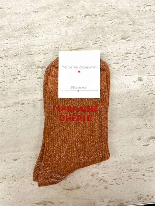 Chaussettes Marraine Chérie
