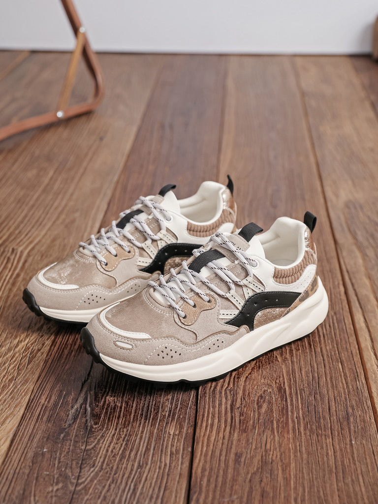 Baskets Chunky - BEIGE