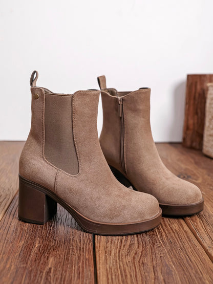 Bottines Charline - TAUPE