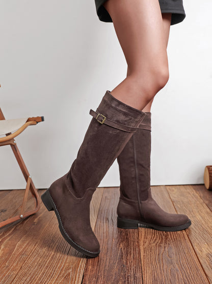 Bottes Janise - MARRON