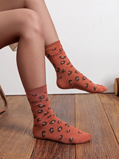 Chaussettes léopard
