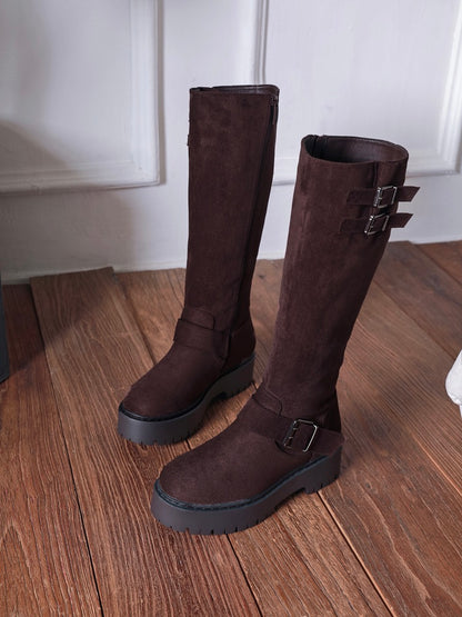 Bottes Range - MARRON