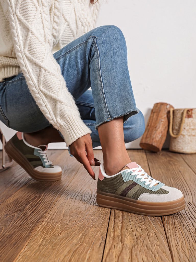 Baskets Naomia VELOURS