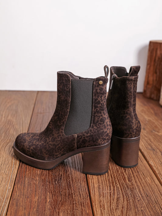 Bottines Charline - LEOPARD