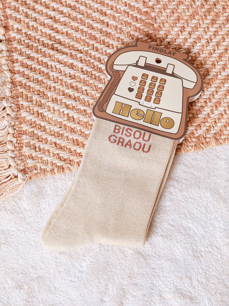 Chaussettes Bisou Graou
