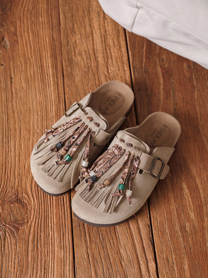 Sabots Bandana - TAUPE