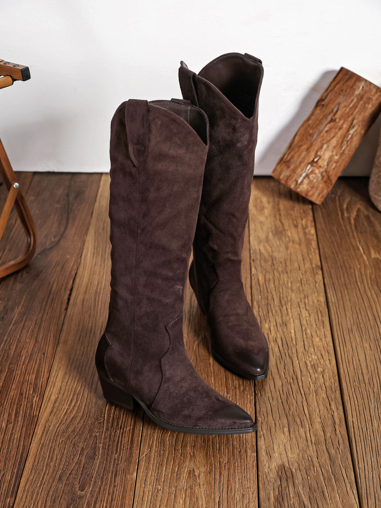 Santiags Myriane MARRON