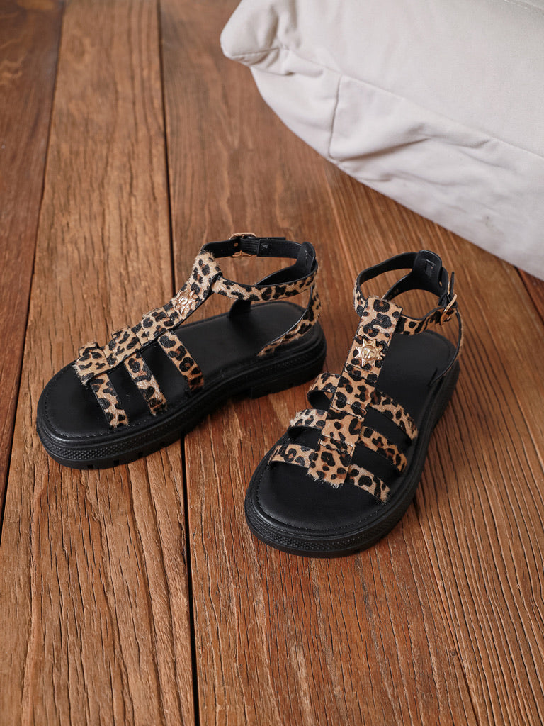 Sandales Gladiateur - LEOPARD