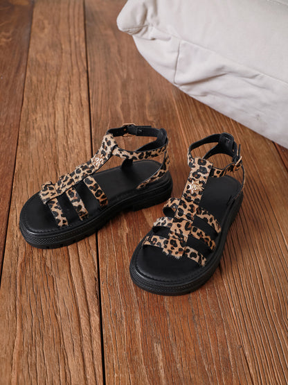 Sandales Gladiateur - LEOPARD