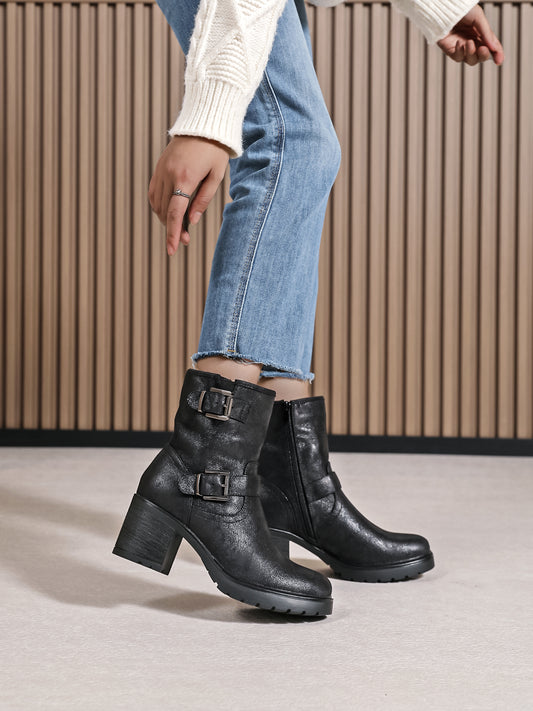 Bottines biker Linesay