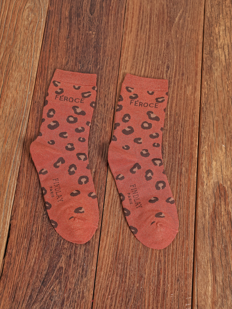 Chaussettes léopard