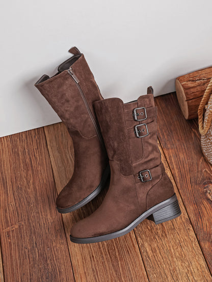 Bottines Pima - MARRON