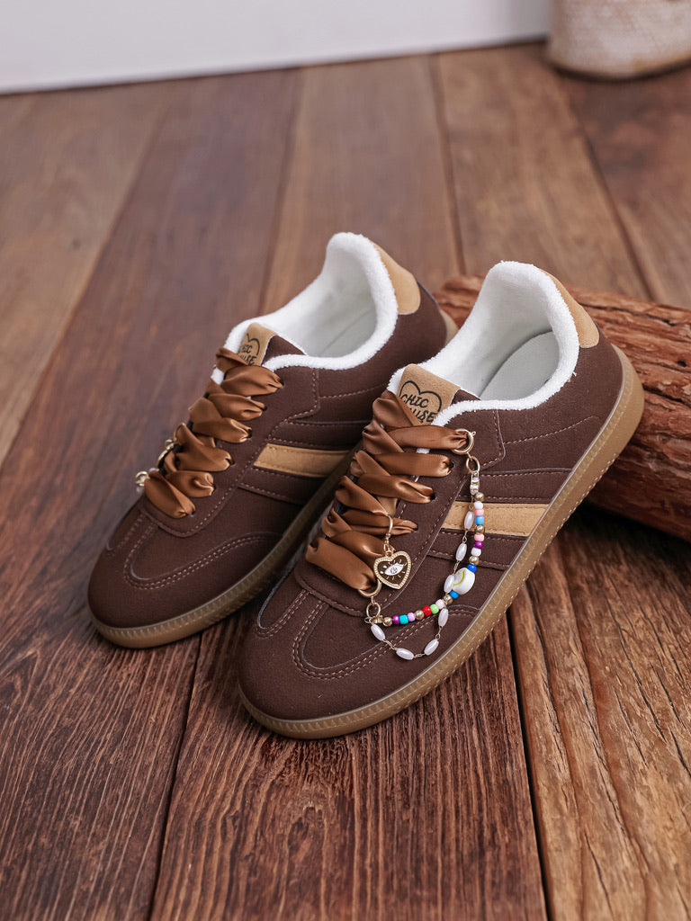 Baskets Mina - MARRON