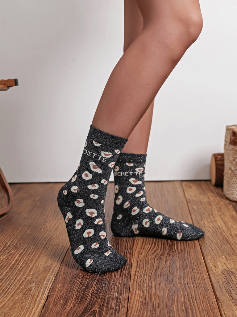 Chaussettes léopard