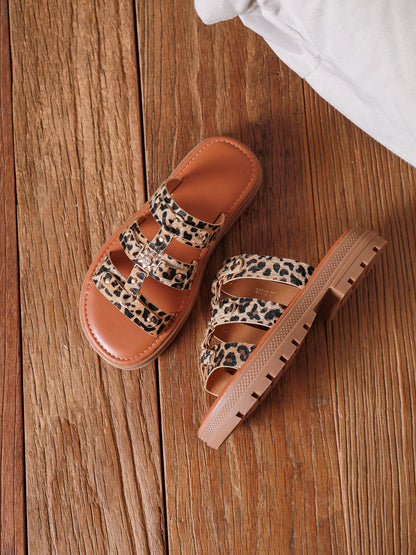Sandales Soleil - LEOPARD