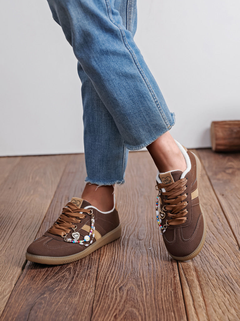 Baskets Mina - MARRON