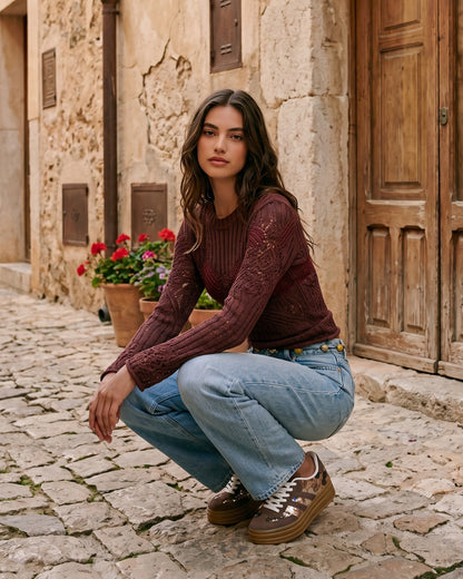 Baskets Nancya - MARRON