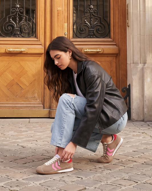 Baskets Anne - TAUPE