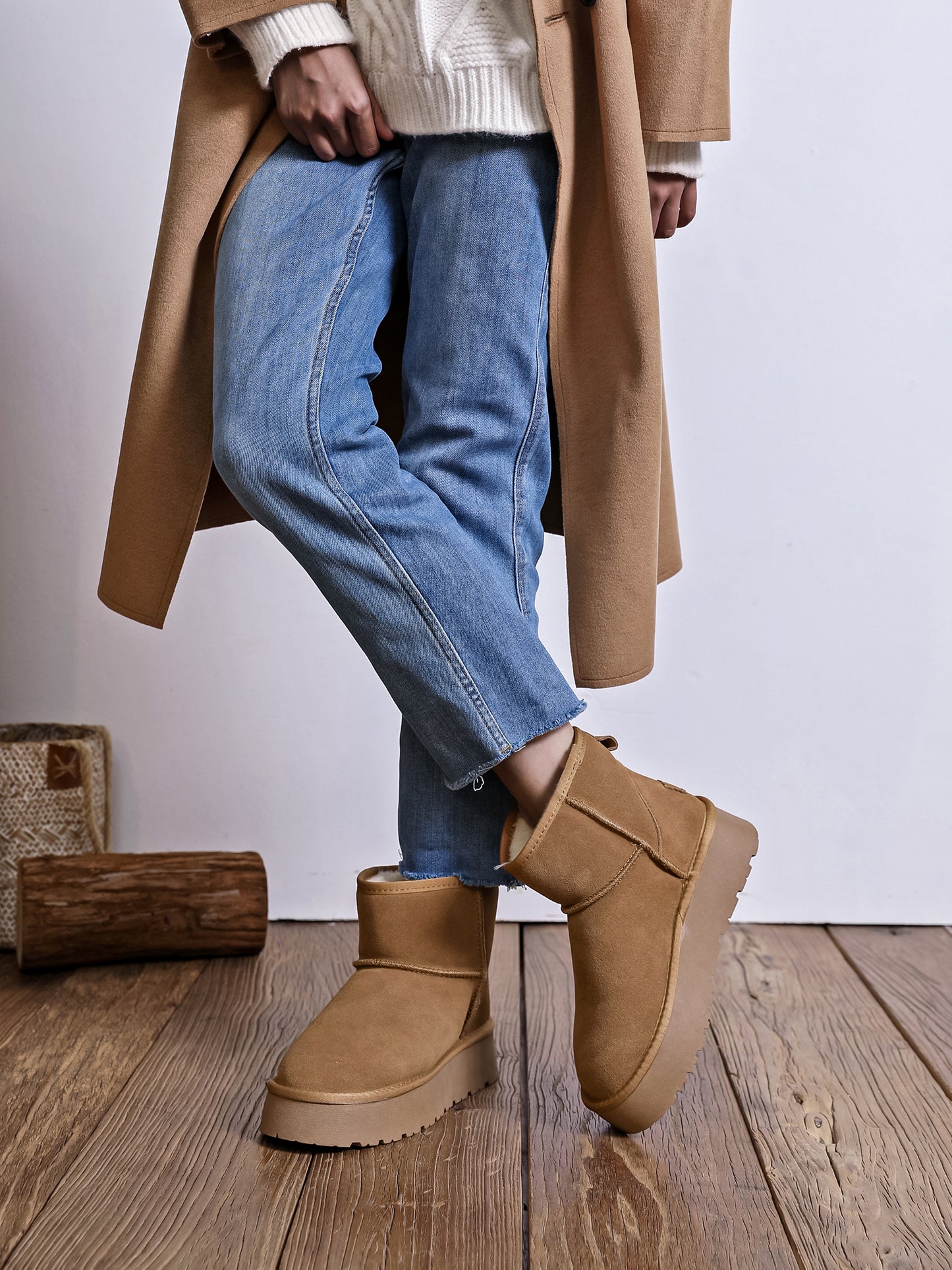 Bottes cuir mini Jennye